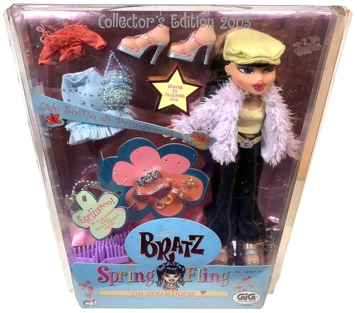 Кукла Братц Джейд спринг флинг Весенняя жизнь коллекционный выпуск 2003, Bratz Spring Fling Jade Collectors edition