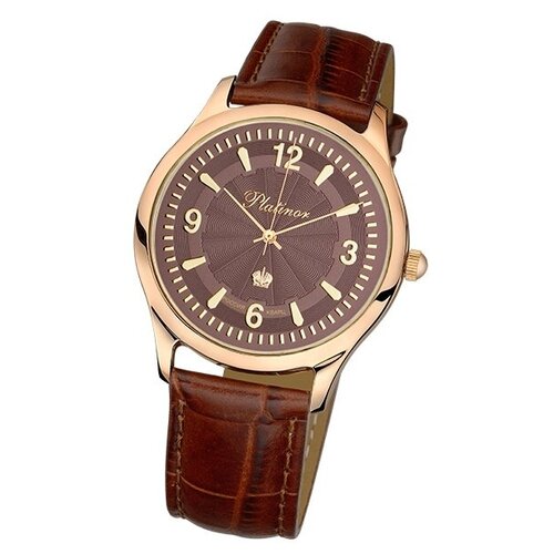 фото Мужские золотые часы «конфетти» 57630.812 platinor