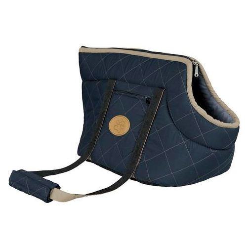 фото Сумка-переноска для животных trixie victoria синяя, 26х29х50 см