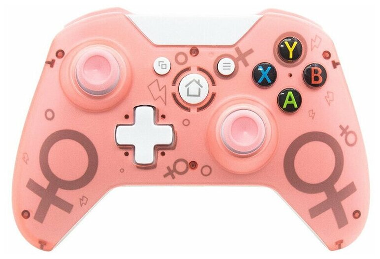 Беспроводной геймпад Controller Wireless N-1 24G Pink Xbox One PS3 PC