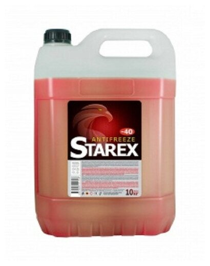 Антифриз STAREX Red (Север) G11 10кг (700620)