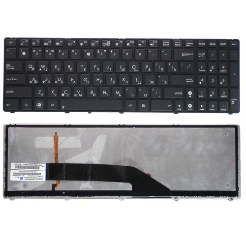 Клавиатура для Asus K50 K60 K70 С подсветкой pn 04GNV91KRU00-1 04GNV91KRU00-2 04GNVK5KRU01-2 268800₽