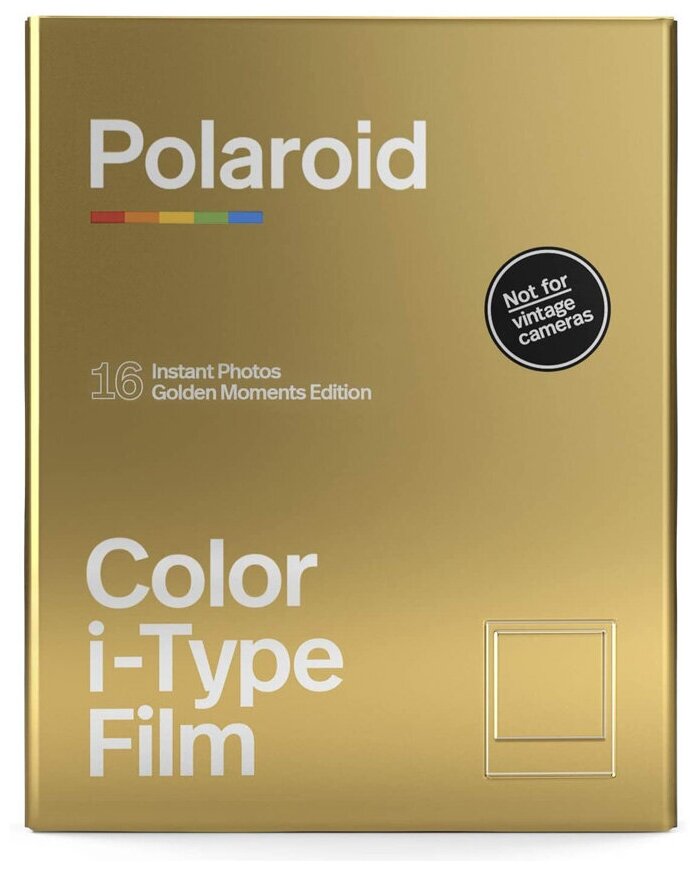 Картридж Polaroid Color Film Golden Moments Double Pack