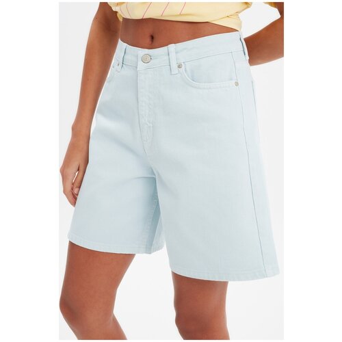 фото Шорты trendyol шорты trendyol trendyol, размер: 38, голубой