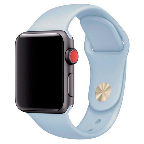 Ремешок для Apple Watch 42/44/45 mm силиконовый, лавандовый