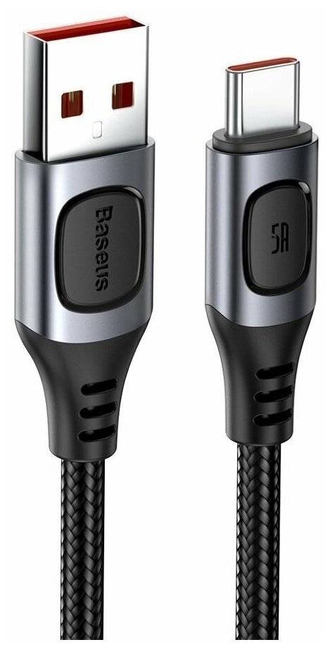 USB кабель Baseus Mutiple Fast Charge 1м Type-C чёрный