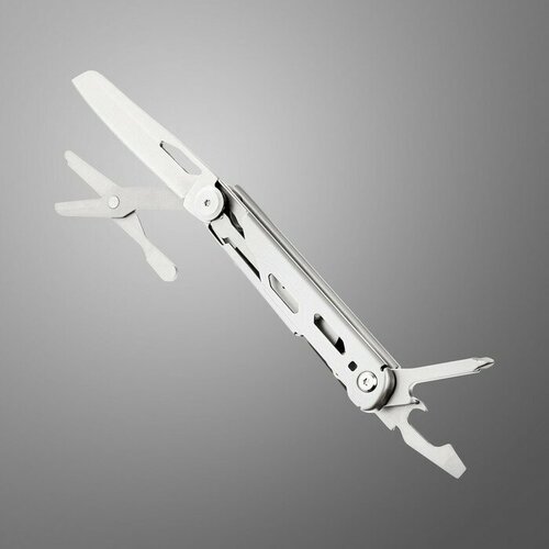 Нож швейцарский 9в1, 18,5см, клинок 75мм/1,3мм, серебристый 9317175