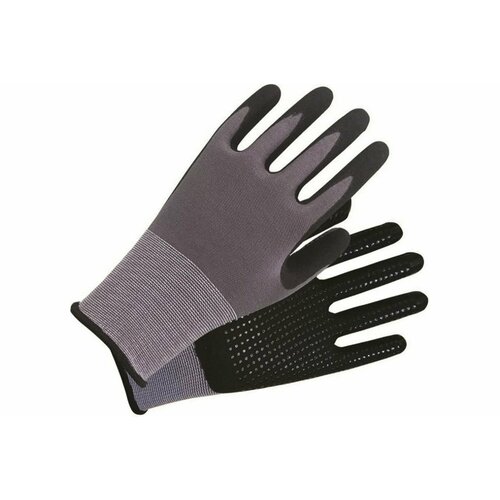 Трикотажные перчатки с нитриловым покрытием ULTIMA ПВХ-точка на ладони ULT825/XL