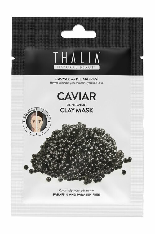 Caviar & Clay Face Mask Маска глиняная для лица с экстрактом икры восстанавливающая, 15 мл