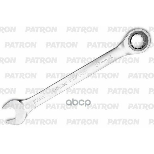 Ключ Комбинированный Трещоточный, 27 Мм PATRON арт. P-75727