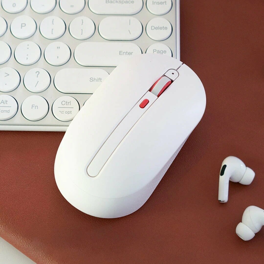 Мышь Xiaomi MIIIW Wireless Mouse Silent White (MWMM01)