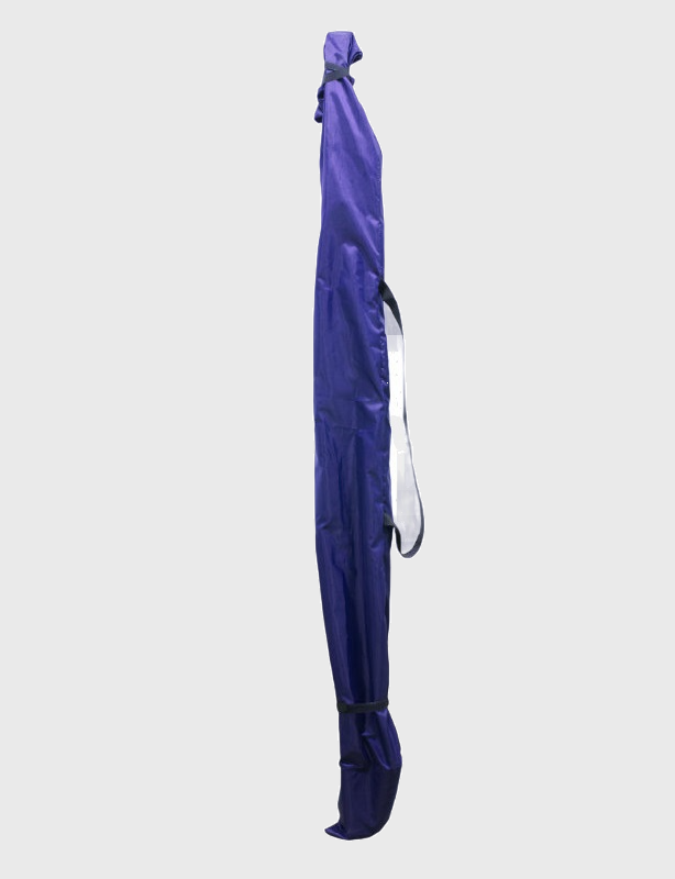 Чехол для хранения и переноски лыж, 175 см, голубой