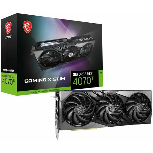 Видеокарта MSI RTX4070Ti GAMING X SLIM 12GB RTL 11041600₽