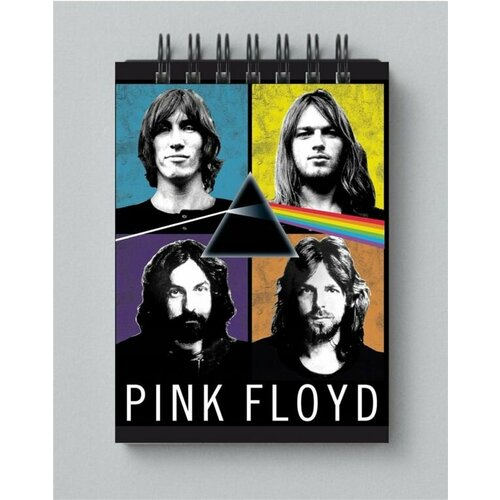 Блокнот Pink Floyd, Пинк Флойд №10, Размер А4 - 21 на 30 см