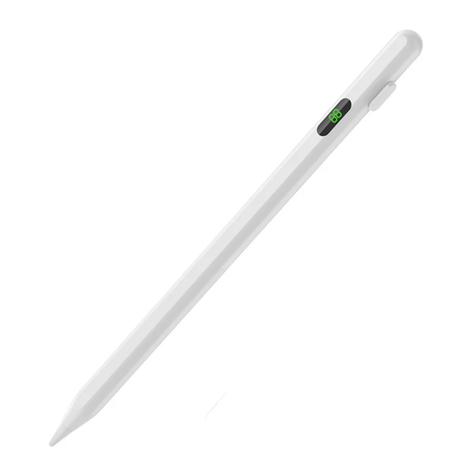 Стилус для iPhone iPad Android / Универсальный стилус Stylus Pen с магнитной поддержкой и цифровым индикатором заряда для всех типов устройств iOS, Android, Windows