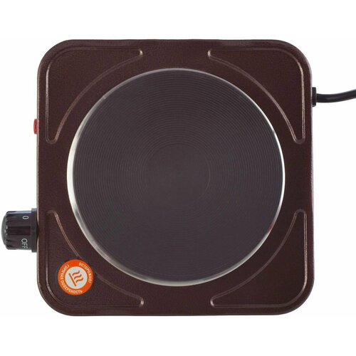 Плита Электрическая Centek CT-1506 коричневый эмаль настольная 188100₽