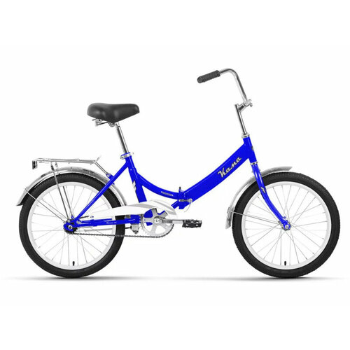 Складной велосипед Forward Кама 24 год 2024 цвет Голубой-Серебристый ростовка 16 23564₽