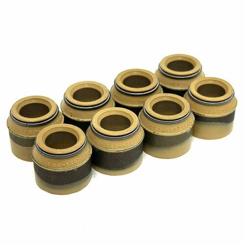 Колпачок Д-245 Евро оригинал маслосъемный МТЗ 240-1007020-Б Д-240 245 260 8 шт 750₽