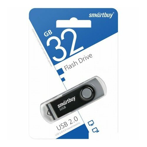 USB Flash SmartBuy Twist 32GB (черный)