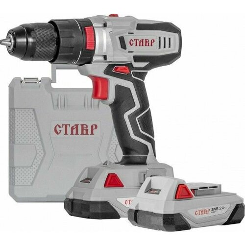 Дрель-шуруповерт аккумуляторная ставр ДА-242УК ст24-2ук 41130₽