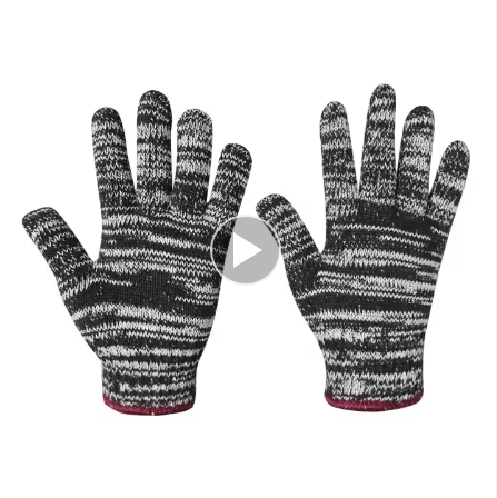 фото Перчатки хб строительные рабочие 10 шт