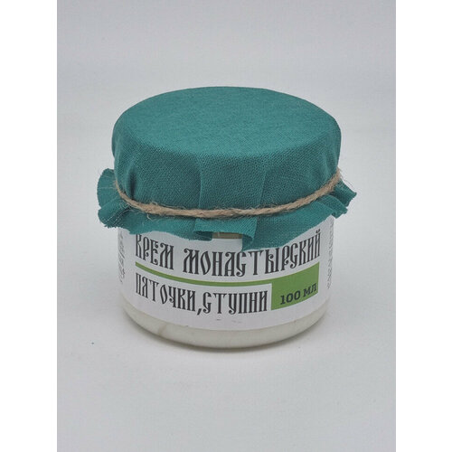 Крем монастырский пяточки ступни 100мл 580₽