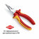 Пассатижи Knipex, удлиненные, KN-0826145, желтый, красный, 145 мм