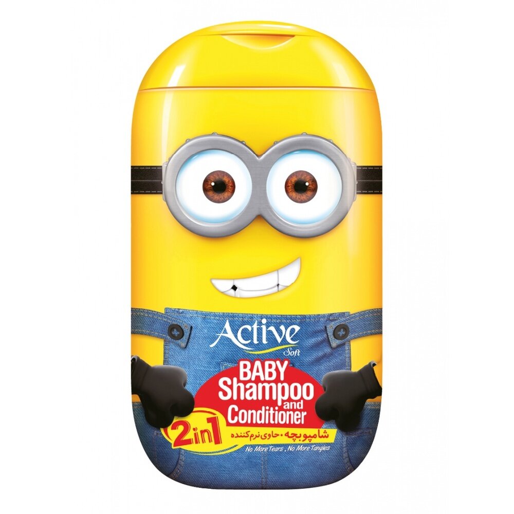 Детский шампунь и кондиционер Active 2 в 1 "Minions", 280 мл