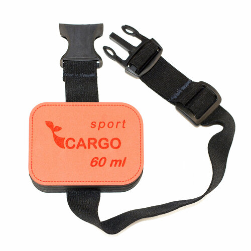 Мотыльница EVA 60.0 ml с ремнем Cargo красная