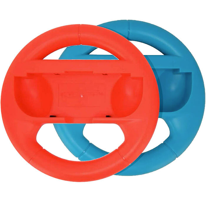 Руль-насадка для контроллеров Joy-Con Nintendo Switch 2шт (GNO-818) Red-Blue