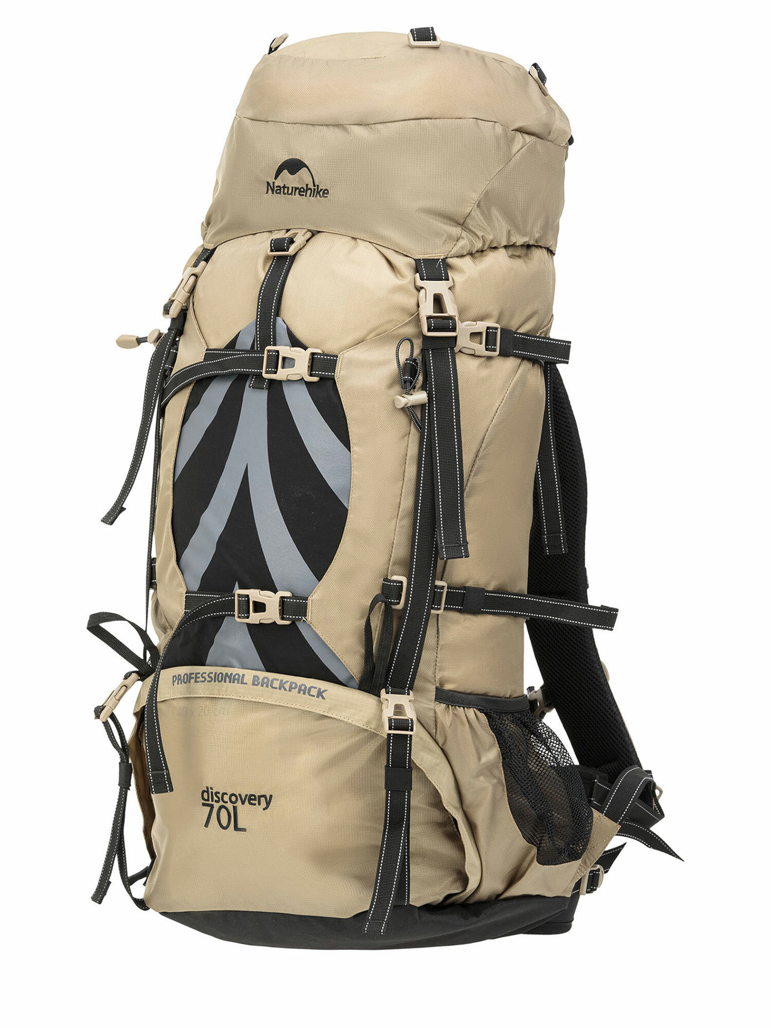 Рюкзак Naturehike Discovery 70 L Brown