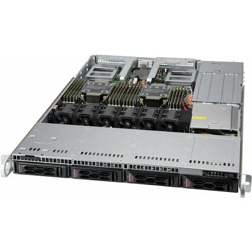 Серверная платформа 1U Supermicro CloudDC SuperServer SYS-610C-TR