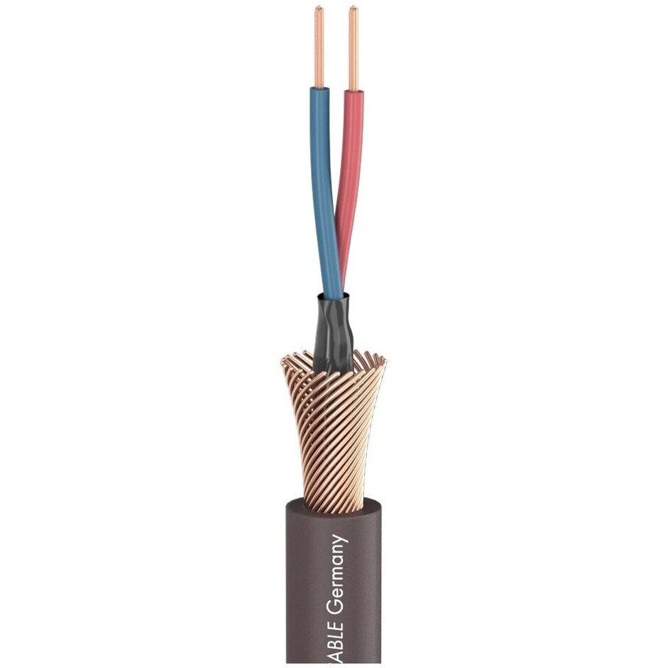Кабель микрофонный в нарезку Sommer Cable 200 0713 SC CLUB RED ZILK  1 м