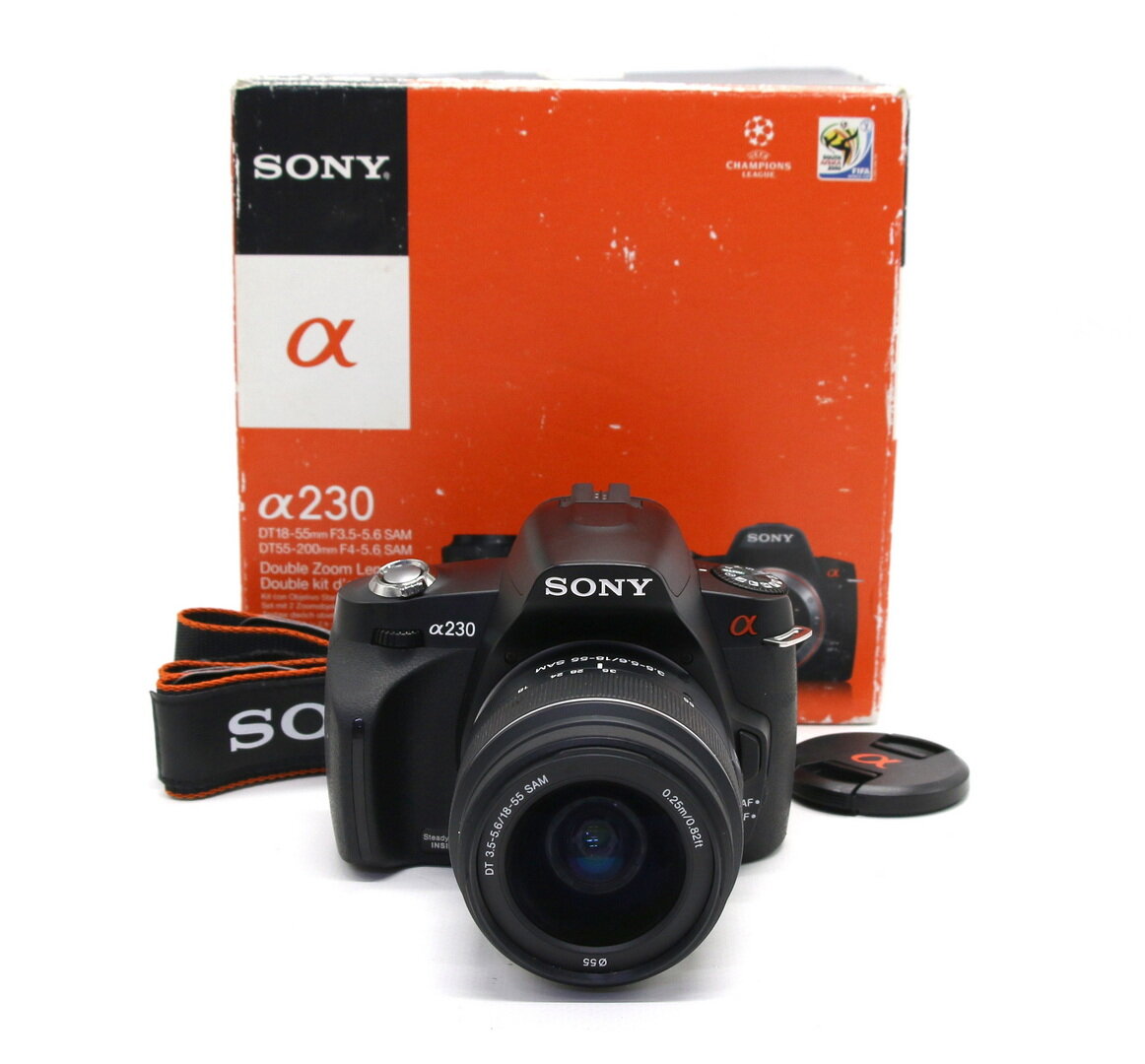 Sony A230 kit (пробег 1810 кадров) в упаковке