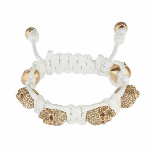 Браслет Bomberg, кристаллы Swarovski, золотистый, белый