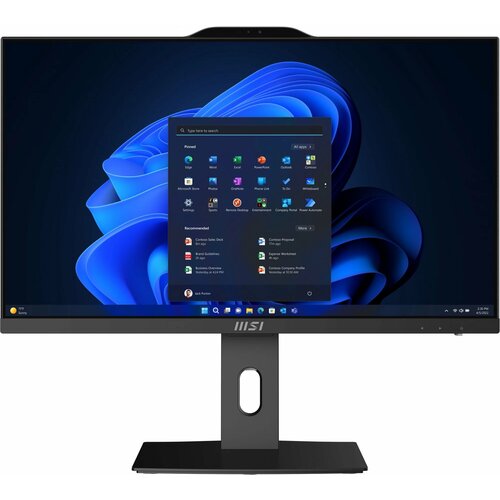 MSI Моноблок MSI Pro AP242P 14M-653RU 238 Full HD i5 14400 25 16Gb SSD512Gb UHDG 730 Windows 11 Professional GbitEth WiFi BT 120W клавиатура мышь Cam черный 1920x1080 9S6-AE0621-653 10152000₽