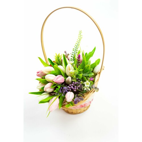 Мыльная композиция Тюльпаны Carolon Подарочный набор на 8 марта Подарочный набор для женщин 2590₽