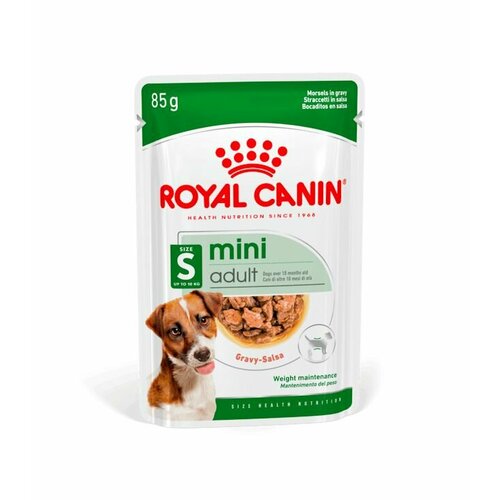 Royal Canin Mini Adult (в соусе) влажный корм для собак 6шт х 85г