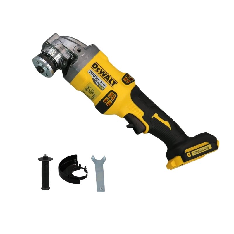 фото Угловая шлифовальная машина DEWALT DCG 100/125/150 мм, электрическая угловая шлифовальная машина с аккумулятором 20 в