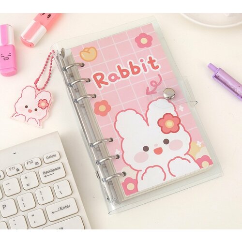 Блокнот с Зайчиком для записи 100 листов (50 линия/50клеточка). Voropaeva11