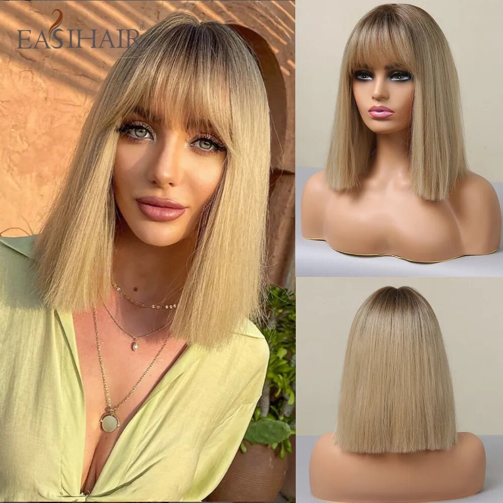 Парик EASIHAIR Золотисто-коричневый, Цвет: WiG-ss152-4
