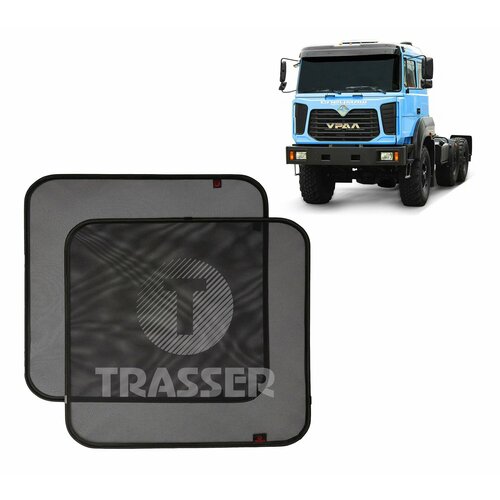 Каркасные шторки трассер для Урал без капотный комплект стандарт до форточки C35510