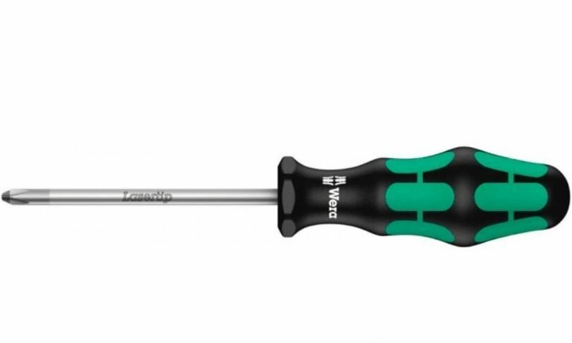 Твертка Крестовая Phillips WERA Kraftform Plus 350, PH 0 X 100 Мм WE-008706