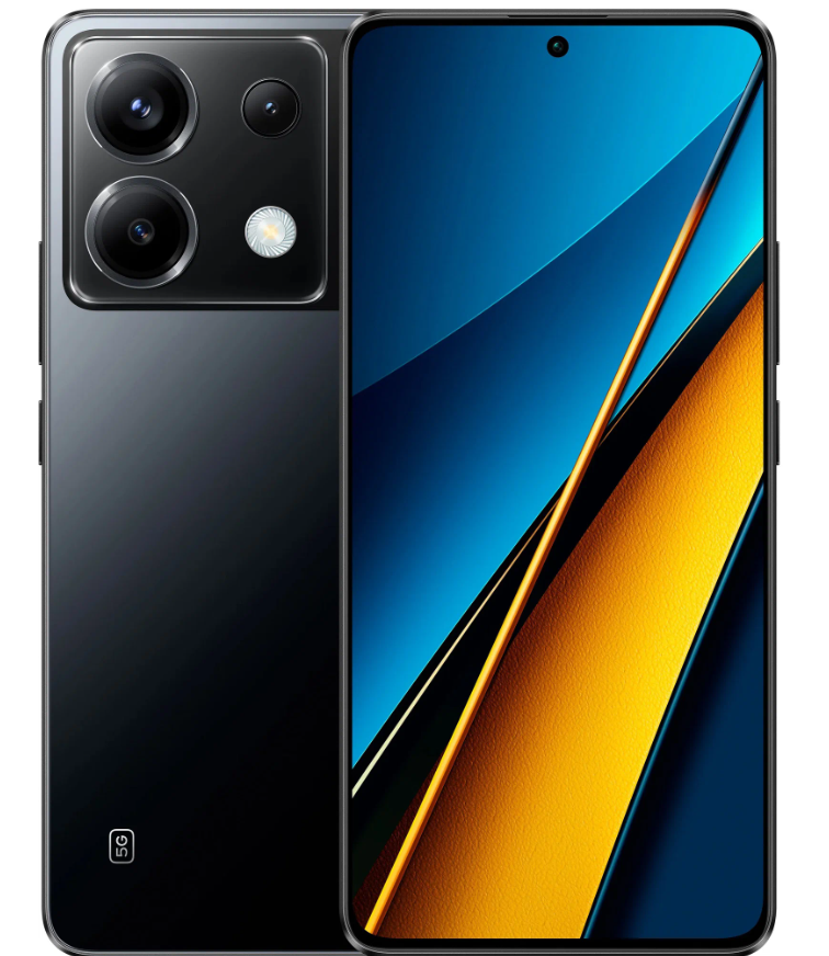 Смартфон Xiaomi POCO X6 8/256 ГБ RU, Dual nano SIM, черный — фото 1