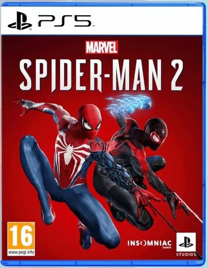 Игра Spider-Man 2 для PlayStation 5, дисковая версия, полностью на русском языке