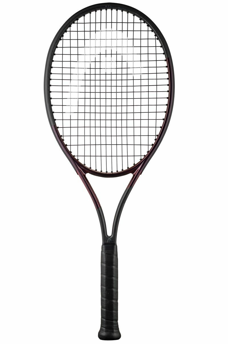 Ракетка для большого тенниса HEAD Prestige MP L, графитовый, коричневый, бордовый, 3 ручка