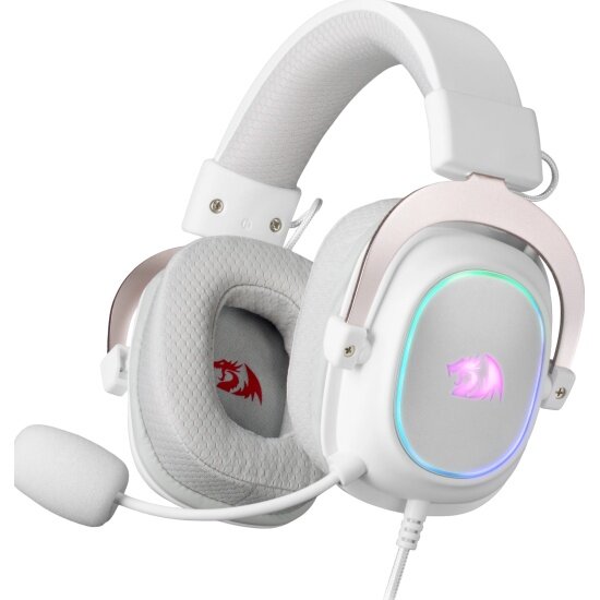 Гарнитура Redragon Zeus X RGB проводная белый (70800)