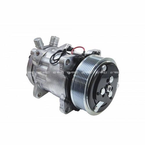 Компрессор кондиционера YF-7H15 PV8 12V (выходы вертикальные)