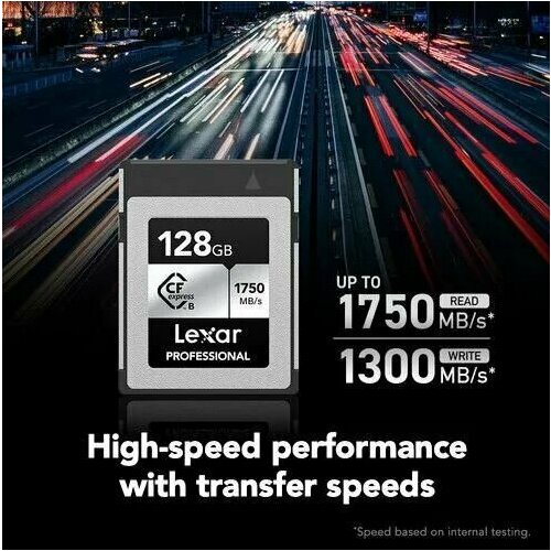 128Гб Карта памяти Lexar Professional CFexpress Type-B SILVER (LCXEXSL128G-RNENG)