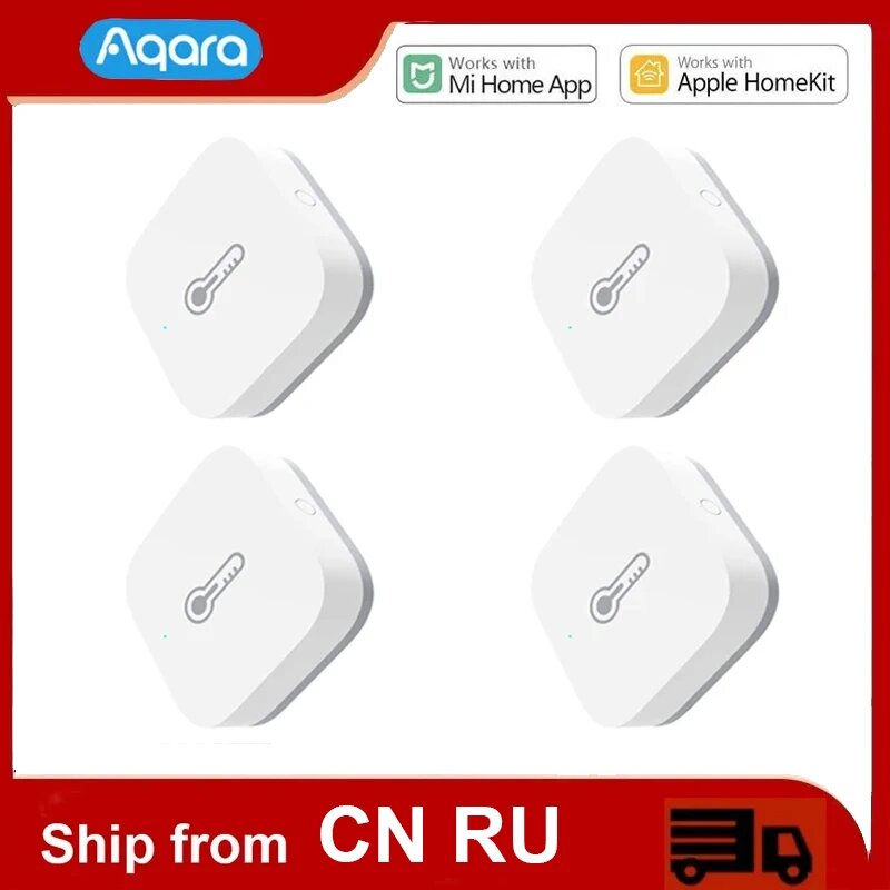 Aqara Датчик давления воздуха, температуры и влажности, 4 Pcs — фото 1